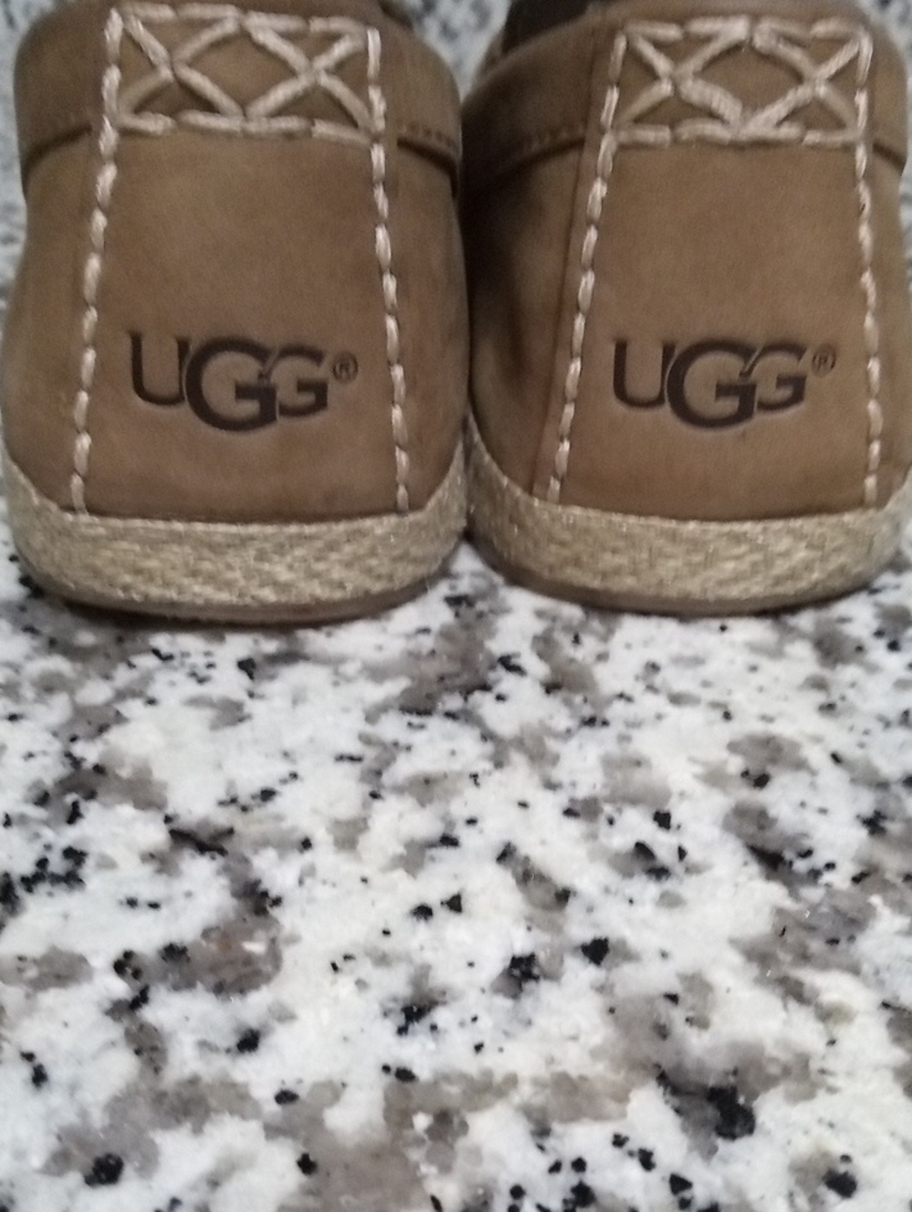 UGG Women's Suede Slip-On Moccasins - Picture 5 of 16